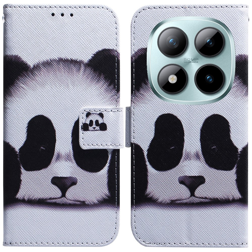 For Xiaomi Redmi Note 15 Pro 5G (Global) Wallet Case Pattern Print Leather Phone Cover