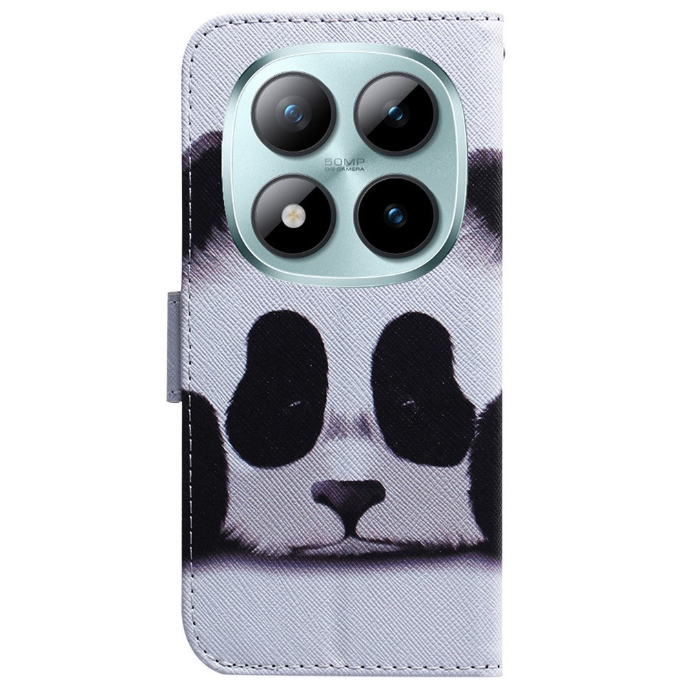 For Xiaomi Poco M8 Pro 5G / Redmi Note 15 Pro+ 5G (Global) Wallet Case Pattern Print Leather Phone Cover