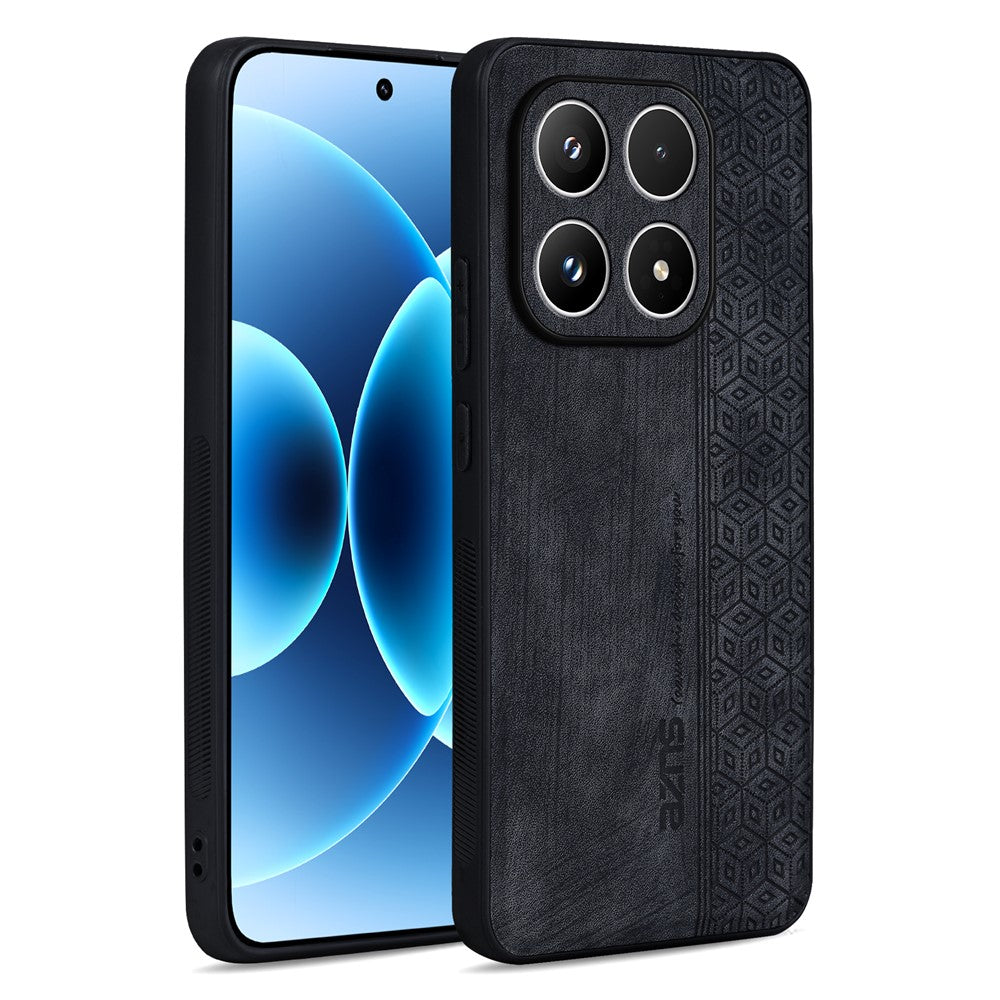 AZNS For Xiaomi 15T Case Protective PU Leather Covered TPU Phone Shell
