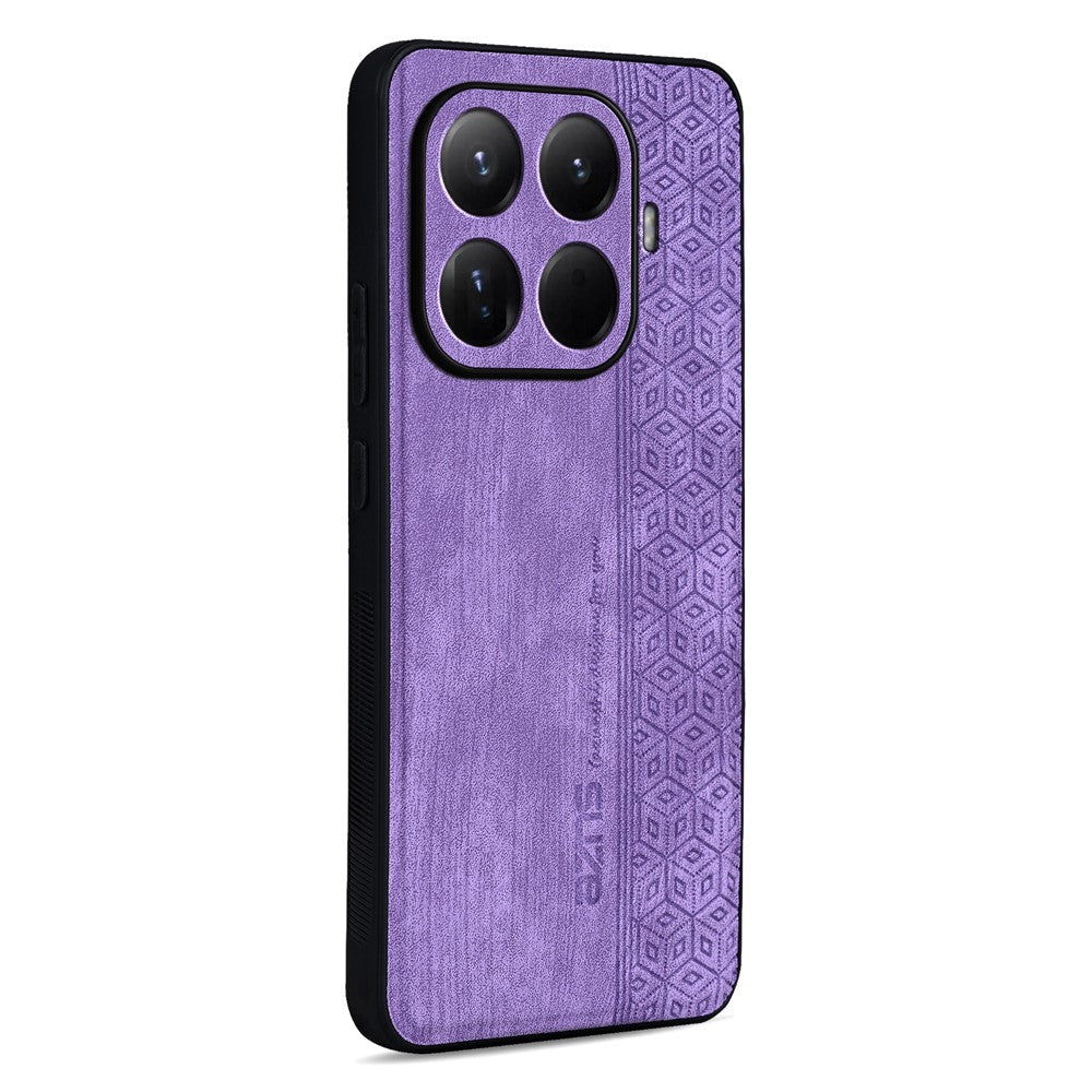 AZNS For Xiaomi 15T Pro Case Protective PU Leather Covered TPU Phone Shell