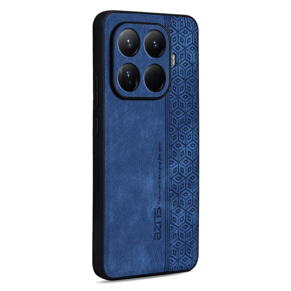 AZNS For Xiaomi 15T Pro Case Protective PU Leather Covered TPU Phone Shell
