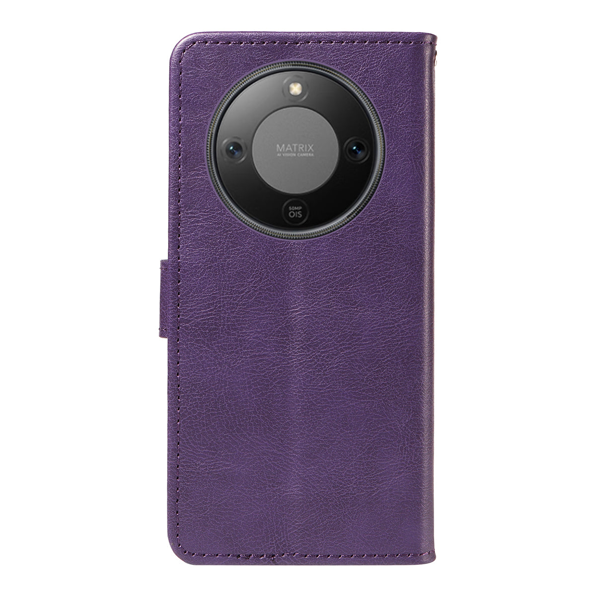 For Honor Magic8 Lite 5G / X9d 5G / X70 5G Leather Wallet Case with Strap Solid Color Phone Stand Cover