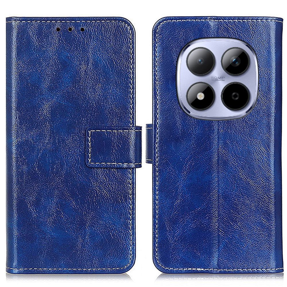 For Xiaomi Redmi Note 15 Pro 5G (Global) Case Wallet Leather Phone Cover Crazy Horse Texture