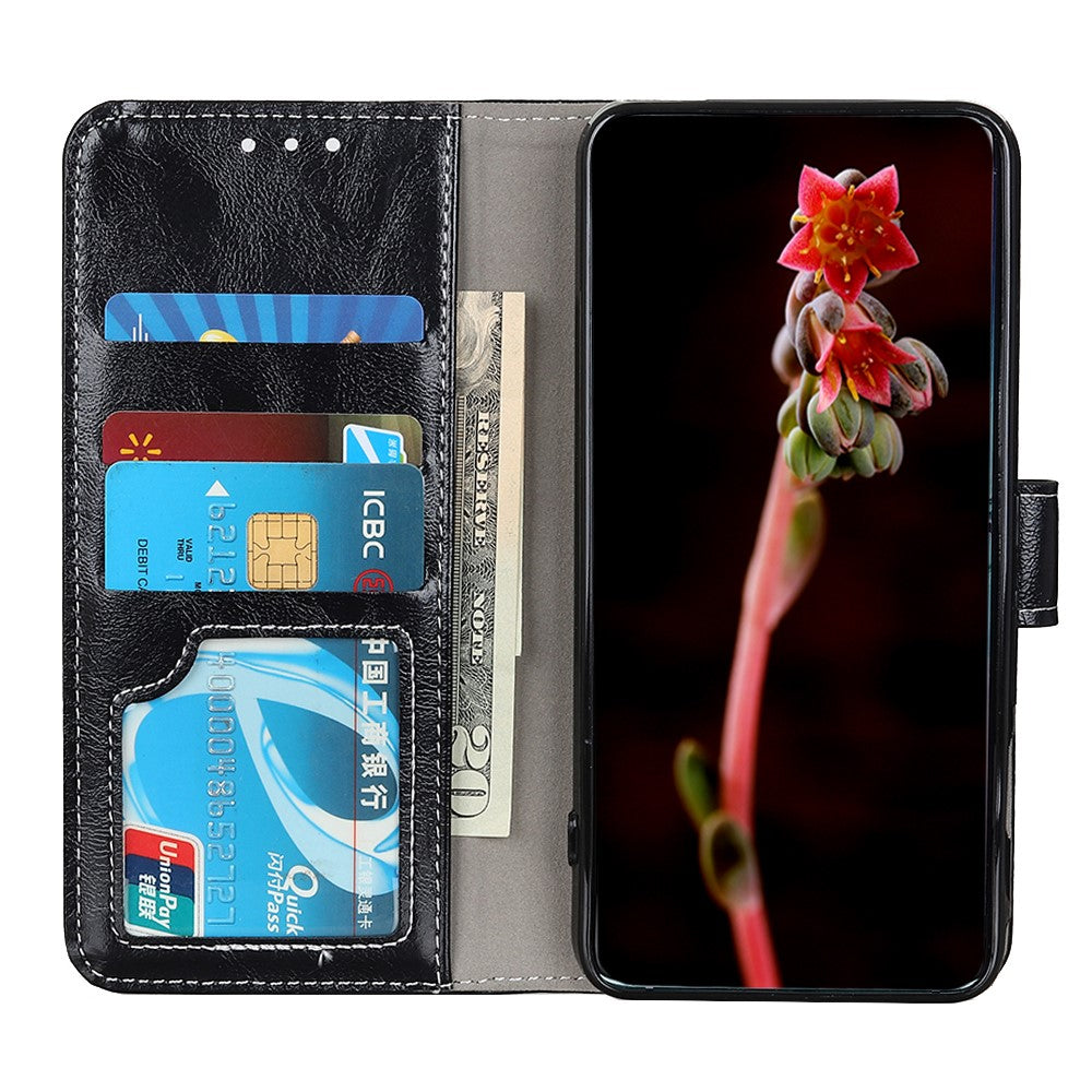 For Xiaomi 17 Case Wallet Leather Phone Cover Crazy Horse Texture