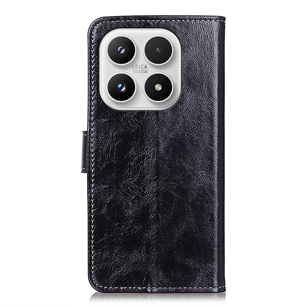 For Xiaomi 17 Case Wallet Leather Phone Cover Crazy Horse Texture