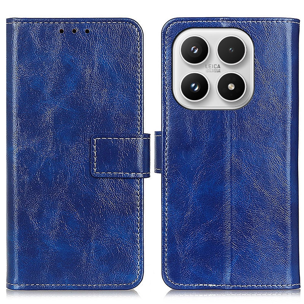 For Xiaomi 17 Case Wallet Leather Phone Cover Crazy Horse Texture
