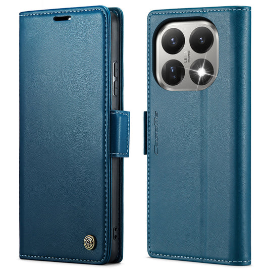 Xiaomi 15T Handyhülle – CASEME 023 Series RFID-blockierende glänzende StandHandyhülle