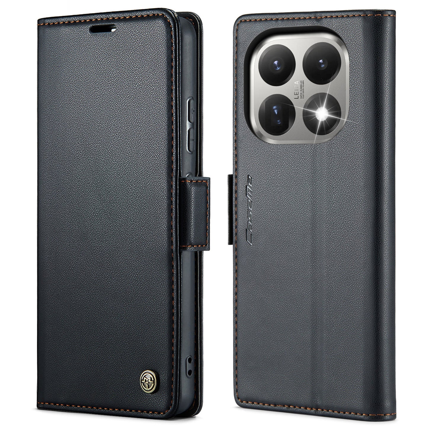 CASEME For Xiaomi 15T Case  023 Series RFID Blocking Glossy Stand Phone Cover