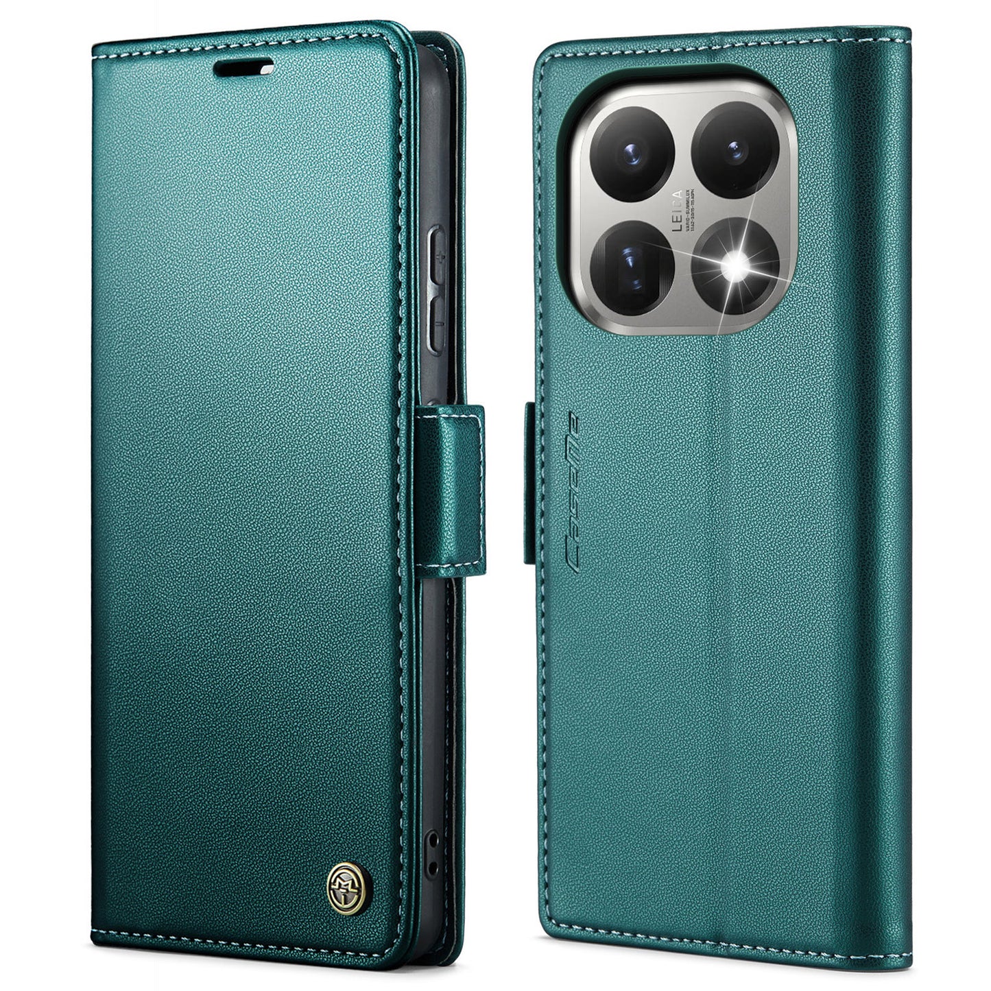 CASEME For Xiaomi 15T Case  023 Series RFID Blocking Glossy Stand Phone Cover
