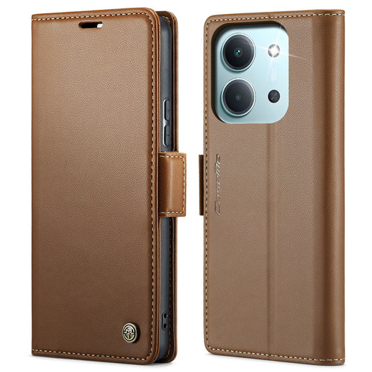 Xiaomi Redmi 15C 4G (EU) (173mm) / Xiaomi Redmi 15C 5G (EU) (173mm) Handyhülle – CASEME 023 Series RFID-blockierende glänzende StandHandyhülle