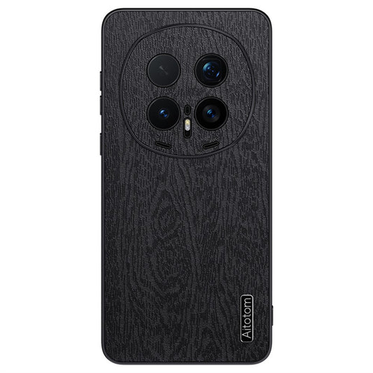 Honor Magic8 Pro 5G Handyhülle – Aus lederbeschichtetem PC+TPU, mit Holzmaserung