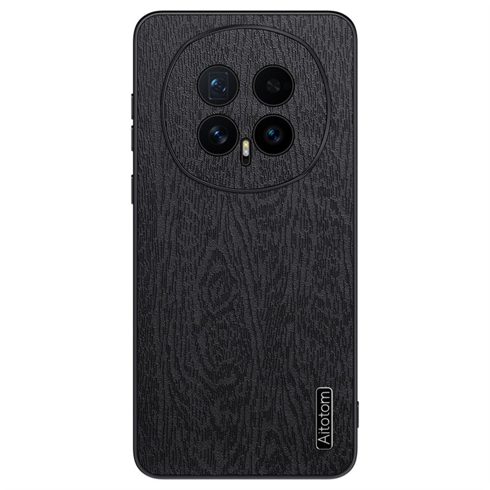 Honor Magic8 5G Handyhülle – Aus lederbeschichtetem PC+TPU, mit Holzmaserung