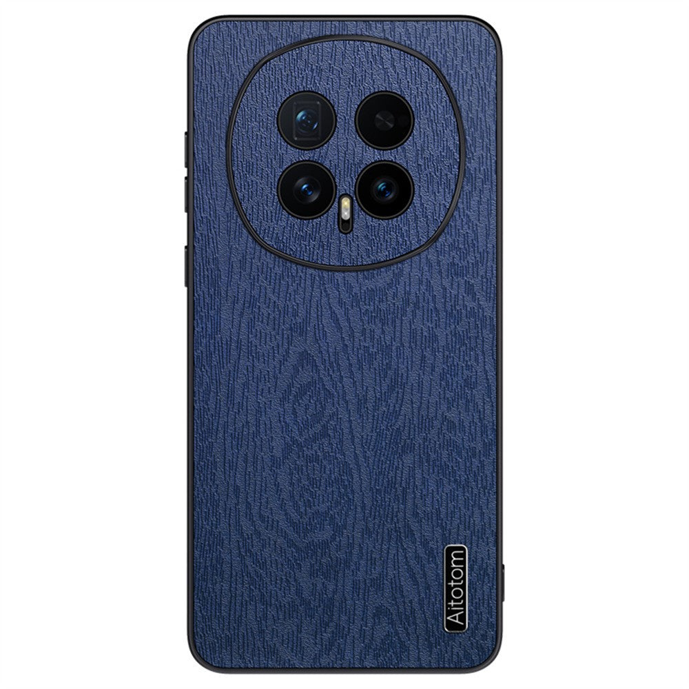 Honor Magic8 5G Handyhülle – Aus lederbeschichtetem PC+TPU, mit Holzmaserung