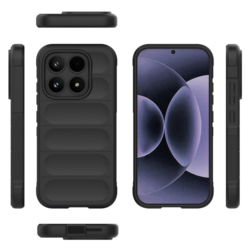 For Xiaomi 17 Case Anti-Drop Soft TPU Rugged Phone Back Cover