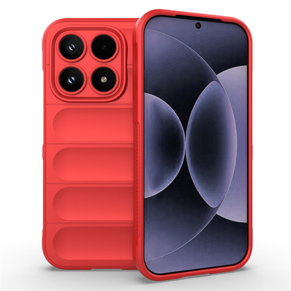 For Xiaomi 17 Case Anti-Drop Soft TPU Rugged Phone Back Cover