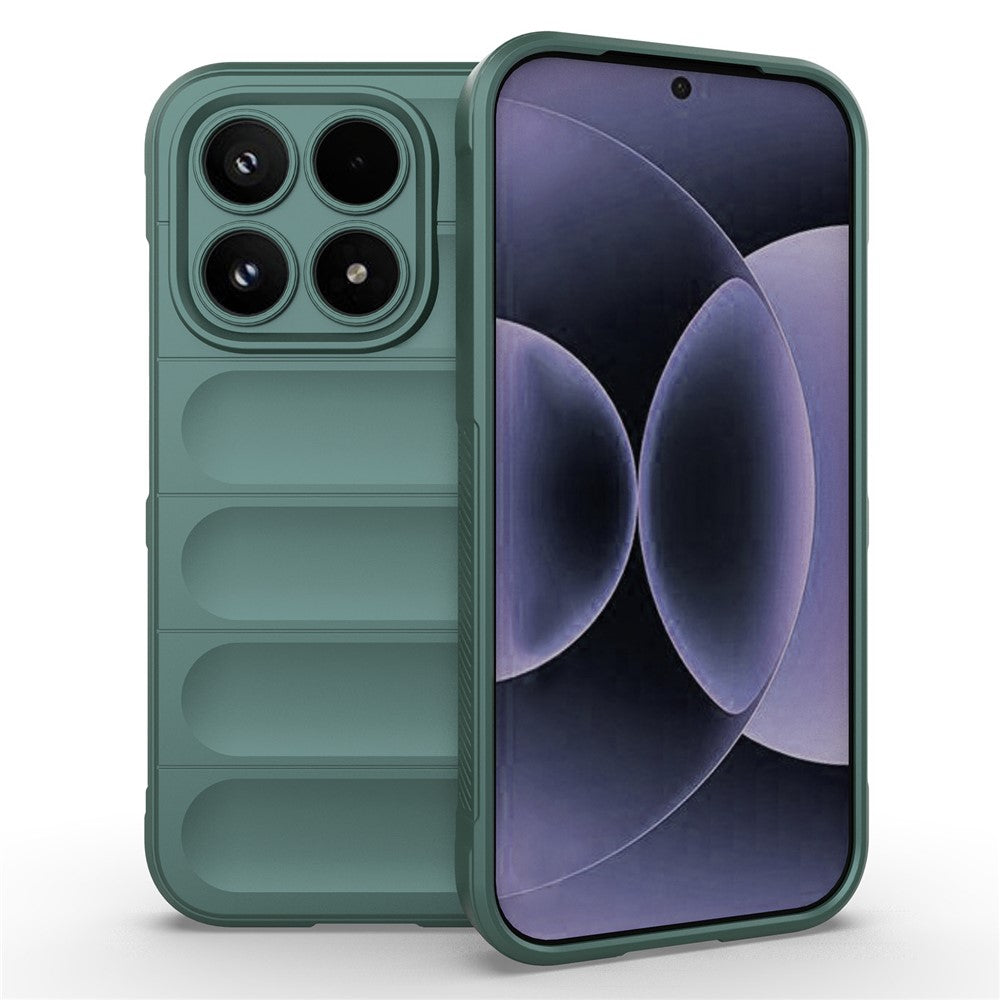 For Xiaomi 17 Case Anti-Drop Soft TPU Rugged Phone Back Cover