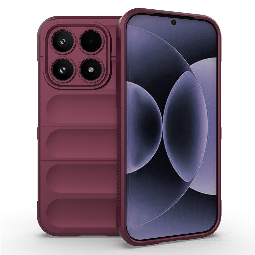 For Xiaomi 17 Case Anti-Drop Soft TPU Rugged Phone Back Cover