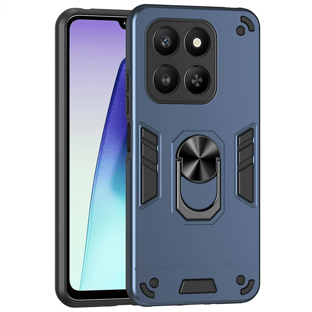 Honor 400 Smart 5G / X7d 4G Handyhülle – Aus PC + TPU, mit Fallschutz & Ringständer