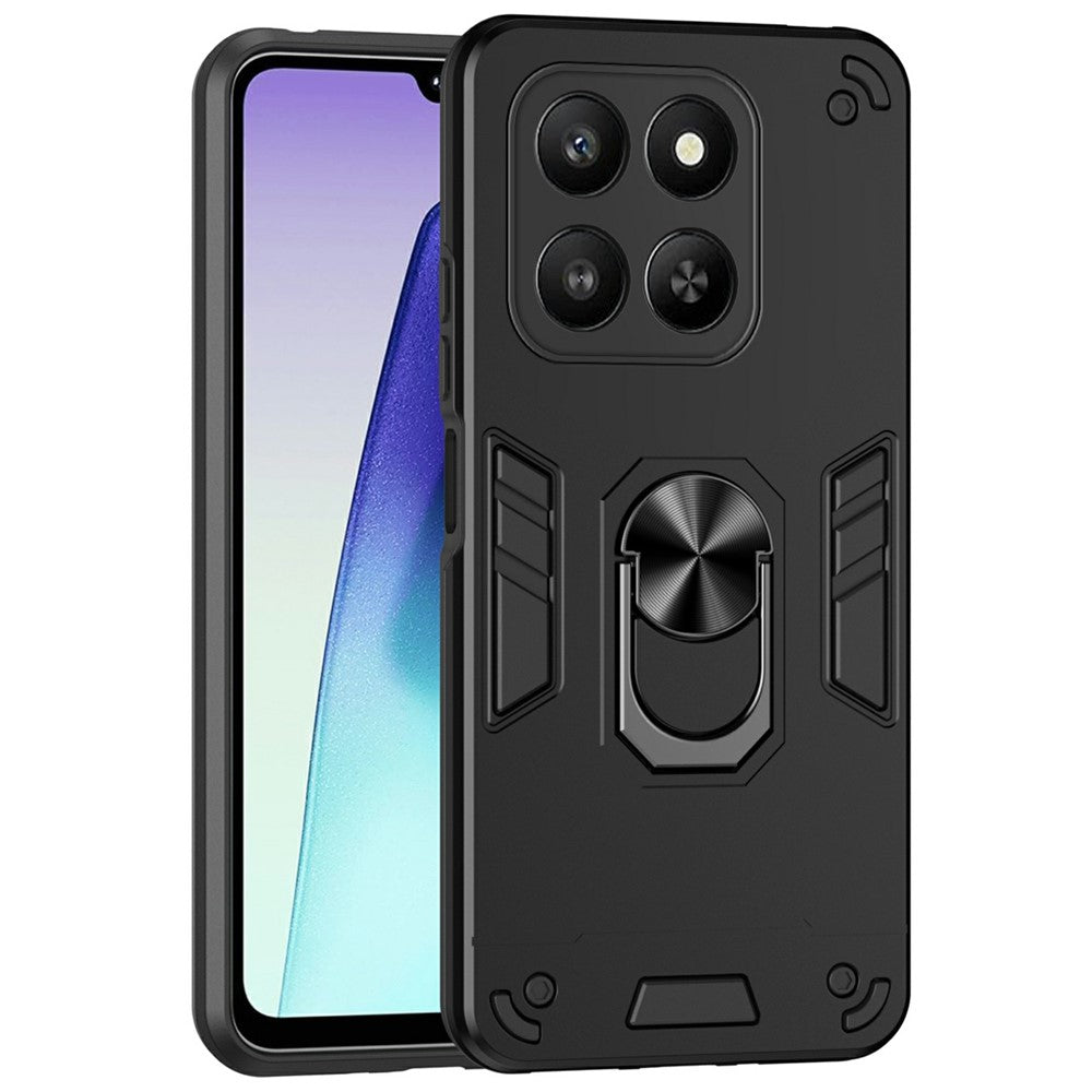 Honor 400 Smart 5G / X7d 4G Handyhülle – Aus PC + TPU, mit Fallschutz & Ringständer