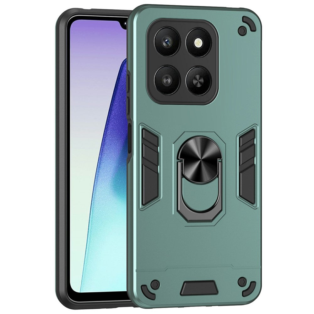 Honor 400 Smart 5G / X7d 4G Handyhülle – Aus PC + TPU, mit Fallschutz & Ringständer