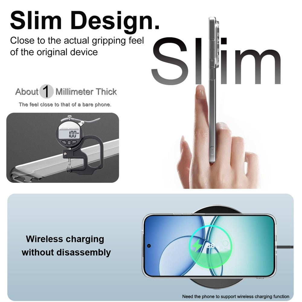 IMAK UX-5 Series For Xiaomi 15T Transparent TPU Phone Case Protective Phone Cover