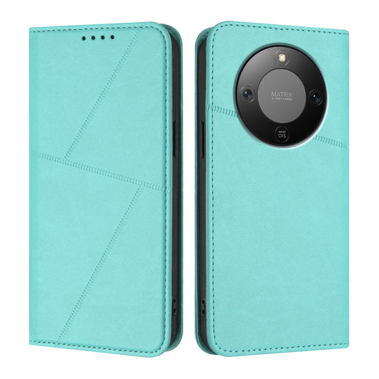 Honor X70 5G / Honor X9d 5G / Honor Magic8 Lite 5G Wallet-Handyhülle – X9d 5G / X70 5G Magnetverschluss Leder Flip mit Ständer