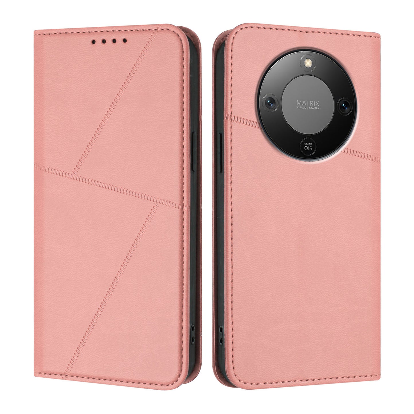 For Honor Magic8 Lite 5G / X9d 5G / X70 5G Wallet Case Magnetic Closure Leather Flip Phone Cover with Stand