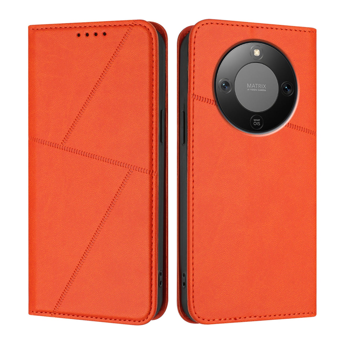 For Honor Magic8 Lite 5G / X9d 5G / X70 5G Wallet Case Magnetic Closure Leather Flip Phone Cover with Stand