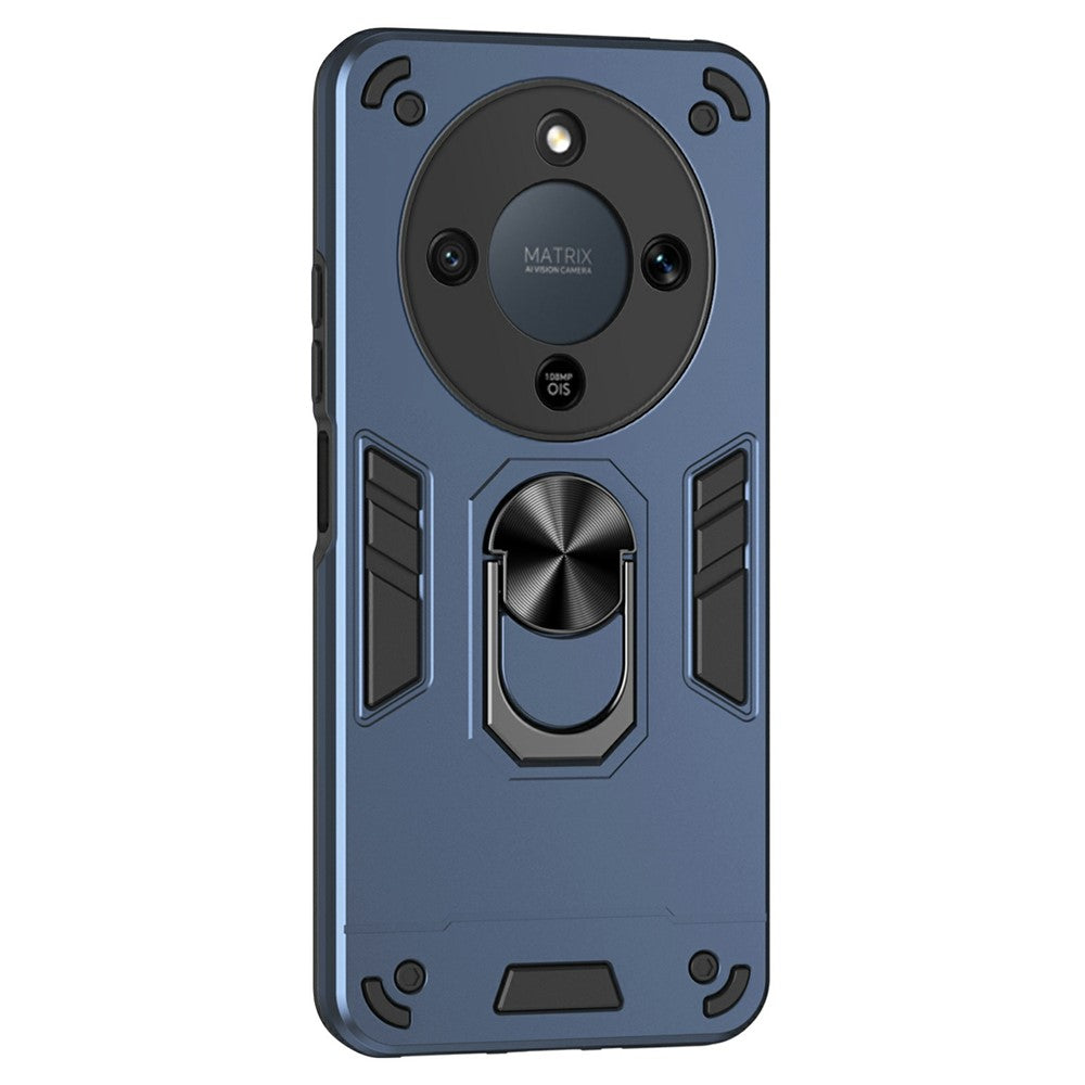 Honor Magic8 Lite 5G / X9d 5G / X70 5G Handyhülle – Aus PC + TPU, mit Fallschutz & Ringständer
