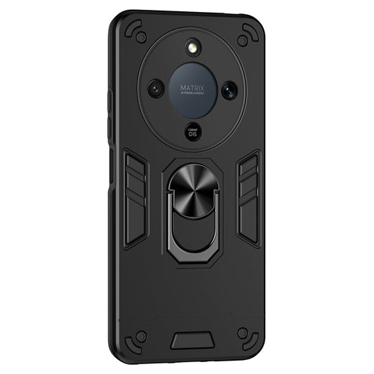 Honor Magic8 Lite 5G / X9d 5G / X70 5G Handyhülle – Aus PC + TPU, mit Fallschutz & Ringständer