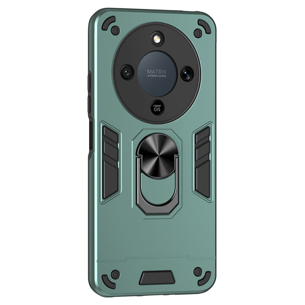 Honor Magic8 Lite 5G / X9d 5G / X70 5G Handyhülle – Aus PC + TPU, mit Fallschutz & Ringständer