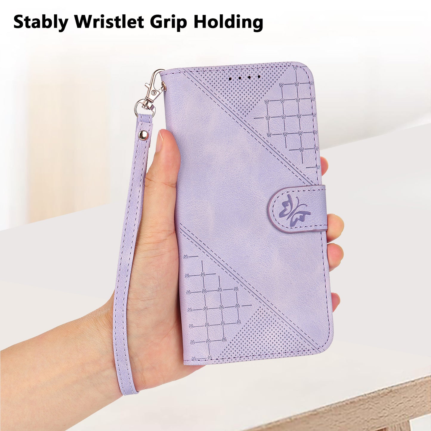 For Honor Magic8 Lite 5G / X9d 5G / X70 5G Leather Wallet Case Butterfly Flower Imprinted Phone Cover with Strap