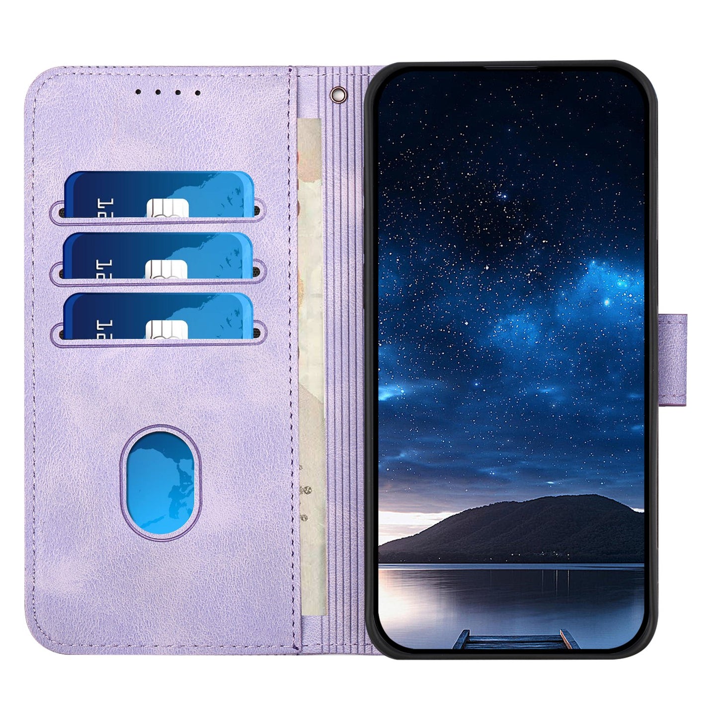 For Honor Magic8 Lite 5G / X9d 5G / X70 5G Leather Wallet Case Butterfly Flower Imprinted Phone Cover with Strap