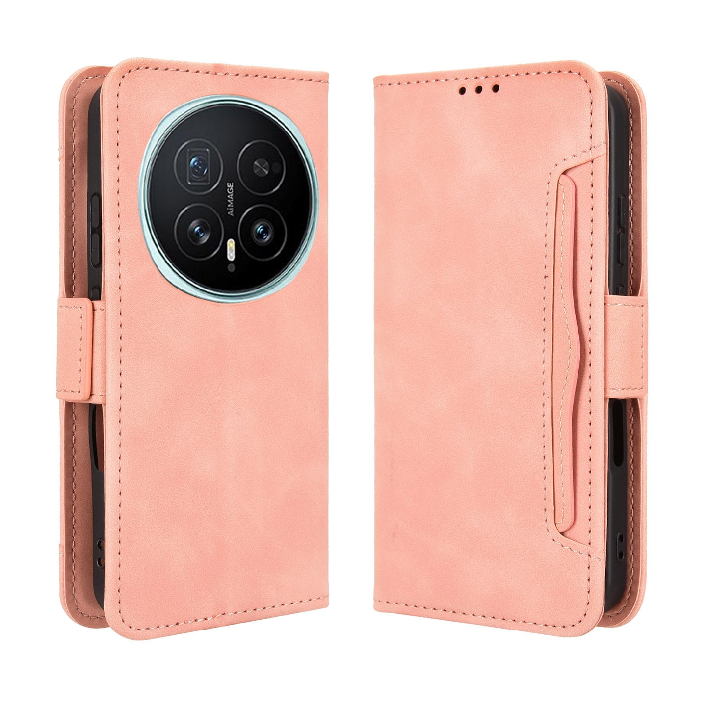 For Honor Magic8 5G Leather Case Phone Wallet Cover with Multiple Card Slots