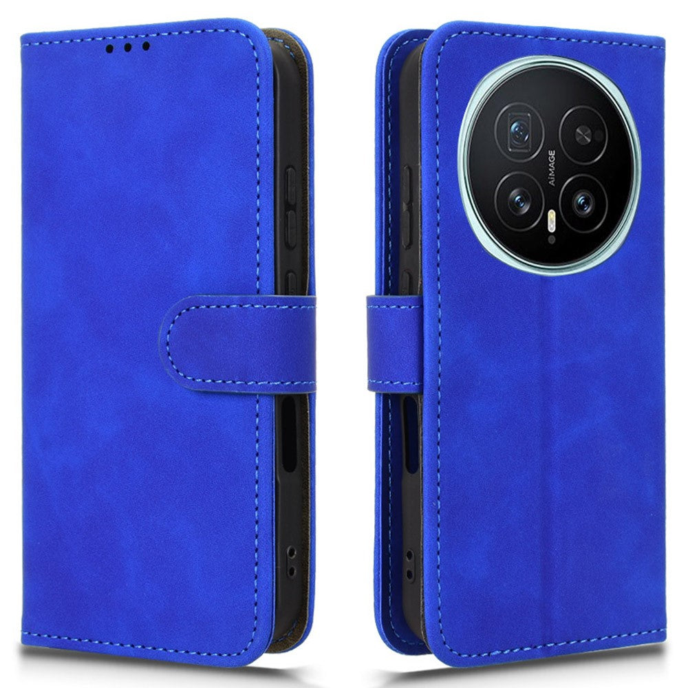 For Honor Magic8 Pro 5G Leather Case Skin Feel Anti Drop Wallet Flip Phone Cover