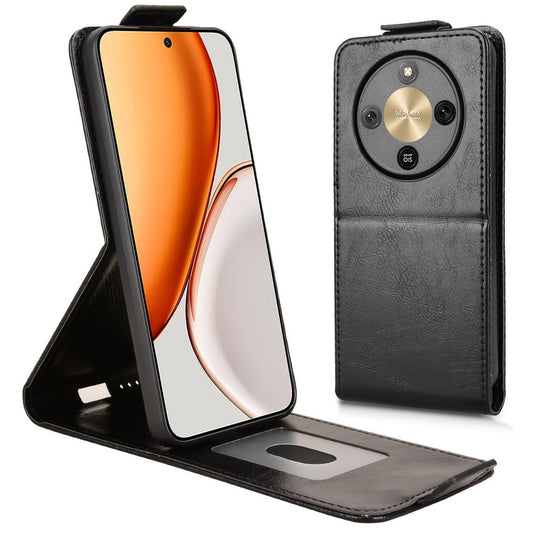Honor X70 5G / Honor X9d 5G / Honor Magic8 Lite 5G Handyhülle – X9d 5G / X70 5G Standgehäuse Magnetverschluss Vertikale Flip Leder- mit Kartenhalter