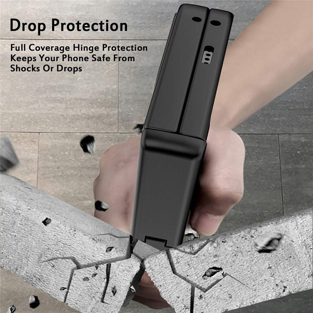 For Google Pixel 10 Pro Fold Case Kickstand Hard PC Phone Cover with Screen Film