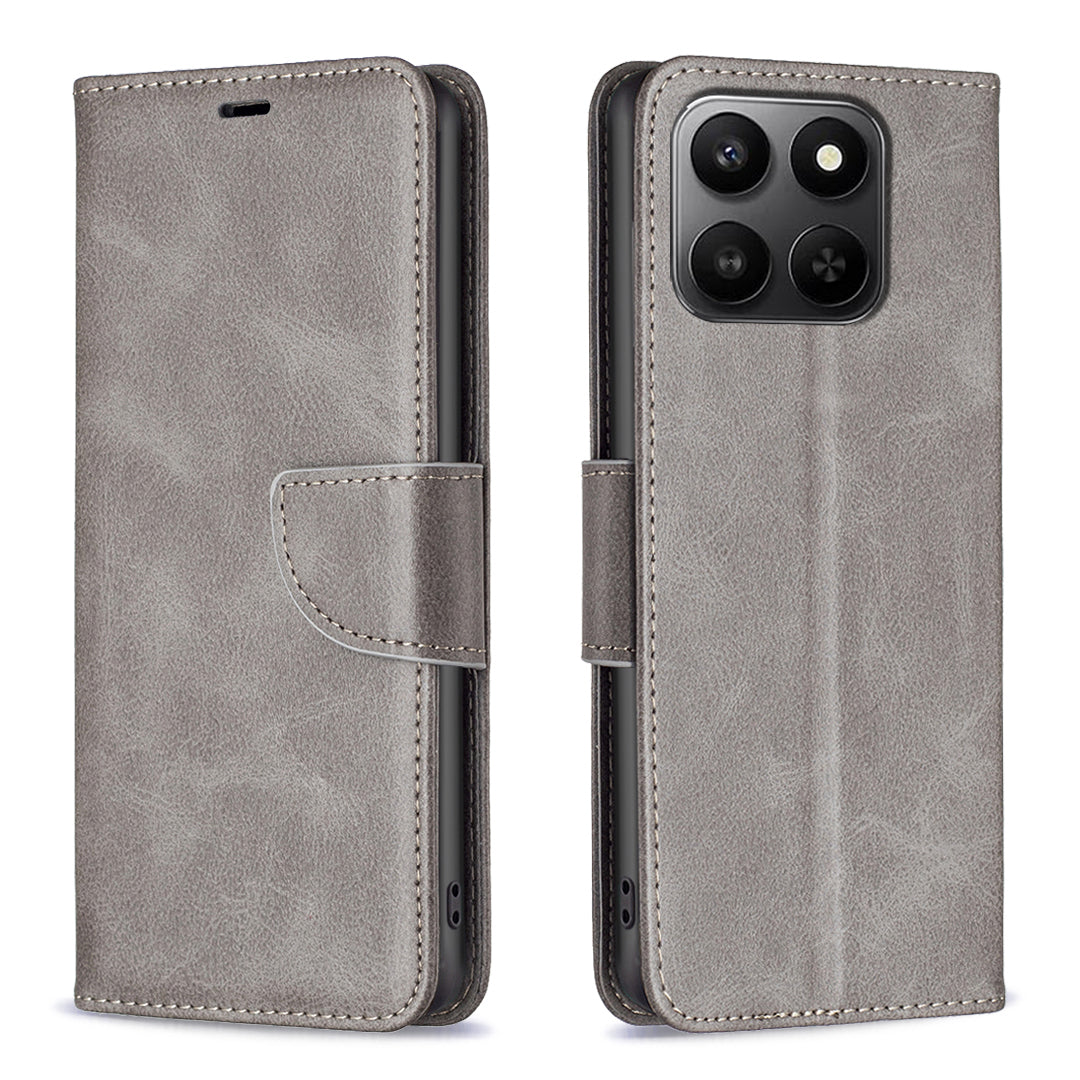 Honor X7d 5G / Honor X7d 4G Wallet-Handyhülle – Stoßfest, aus PU-Leder, mit Kartenfächern