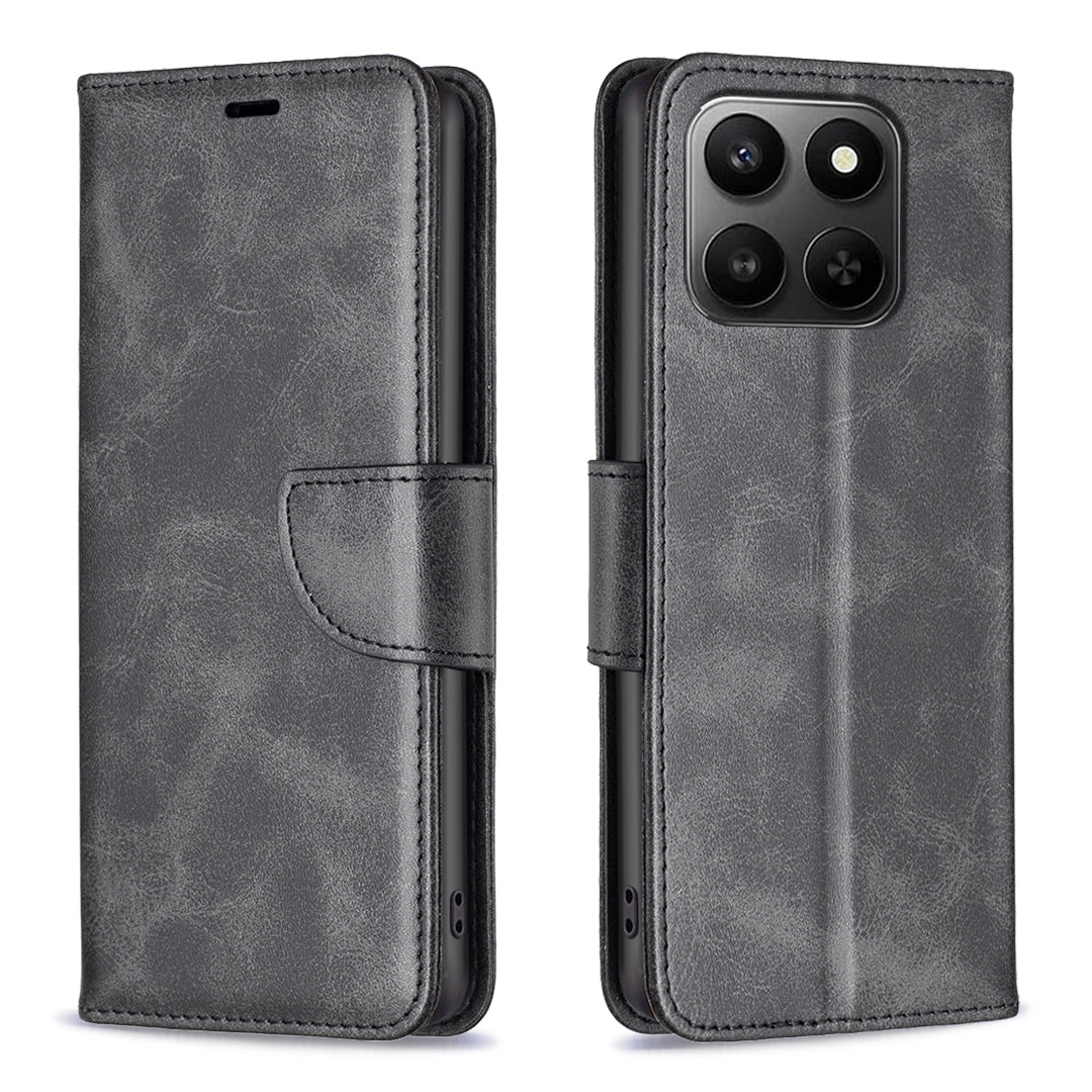 Honor X7d 5G / Honor X7d 4G Wallet-Handyhülle – Stoßfest, aus PU-Leder, mit Kartenfächern