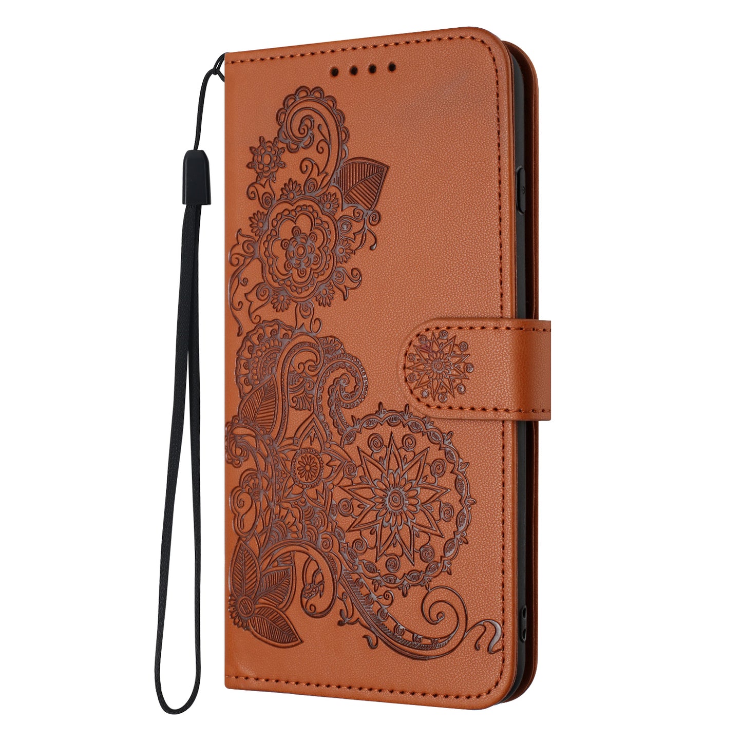 For Honor Magic8 Lite 5G / X9d 5G / X70 5G Phone Cases Mandala Flower Leather Wallet Mobile Cover with Strap