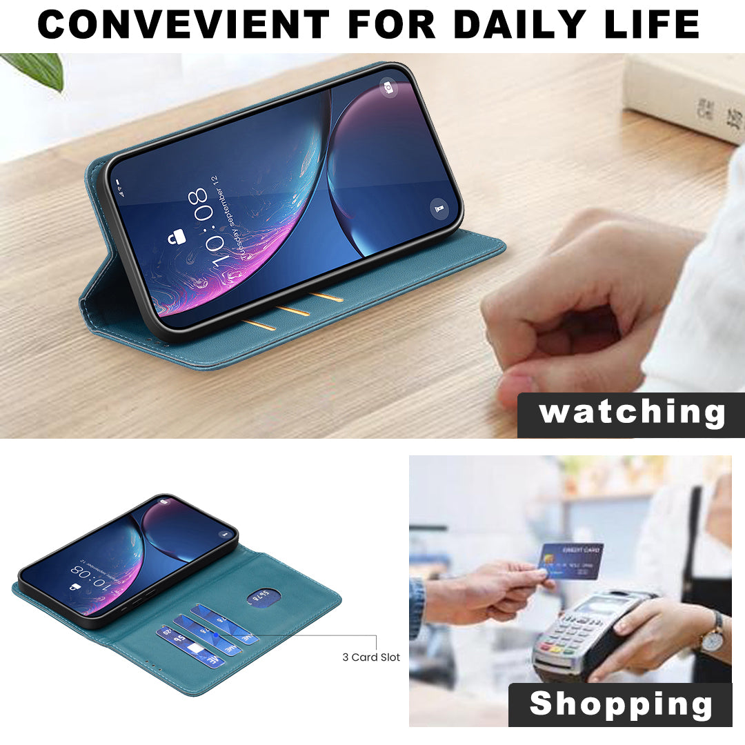 BINFEN COLOR For Samsung Galaxy S26 Leather Case  BF18 Phone Stand Cover with Card Slots