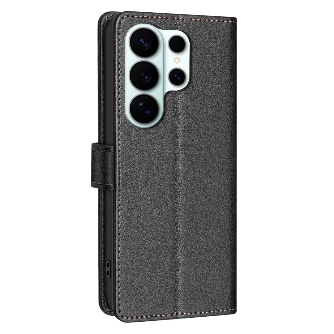 BINFEN COLOR For Samsung Galaxy S26 Ultra Leather Case  BF32 Wallet RFID Blocking Phone Cover