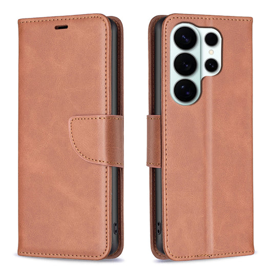 Galaxy S26 Ultra Handyhülle – aus stoßfestem PU-Leder mit Brieftaschen-Kartenfächern