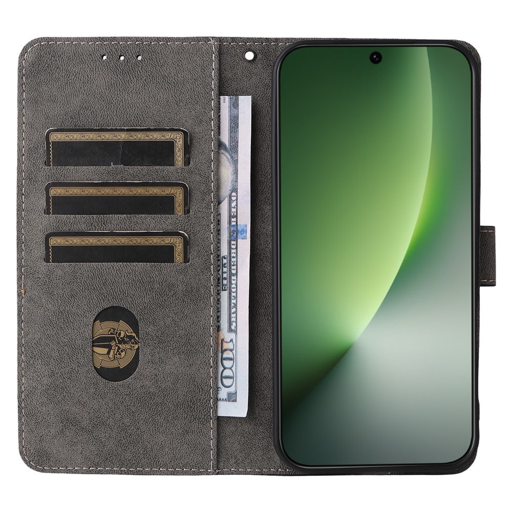 For Honor Magic8 5G Case Wallet RFID Blocking PU Leather Phone Cover Stand with Strap