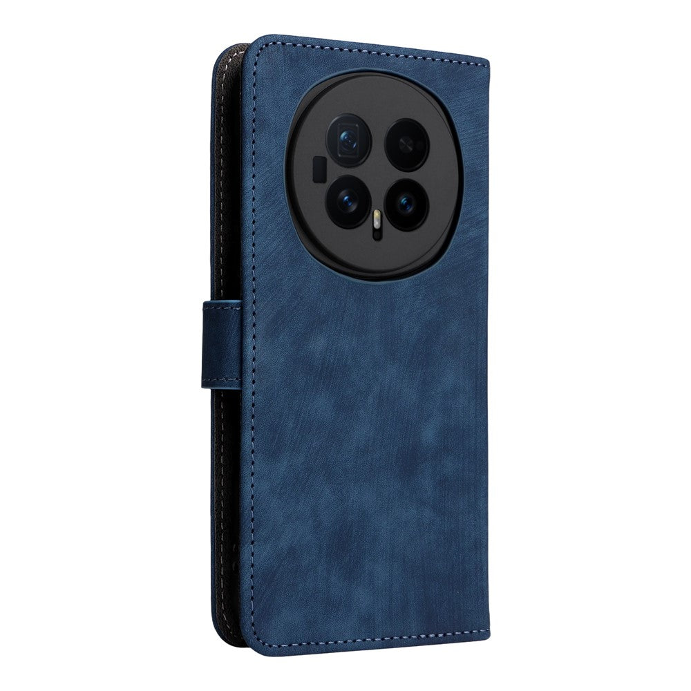 For Honor Magic8 5G Case Wallet RFID Blocking PU Leather Phone Cover Stand with Strap