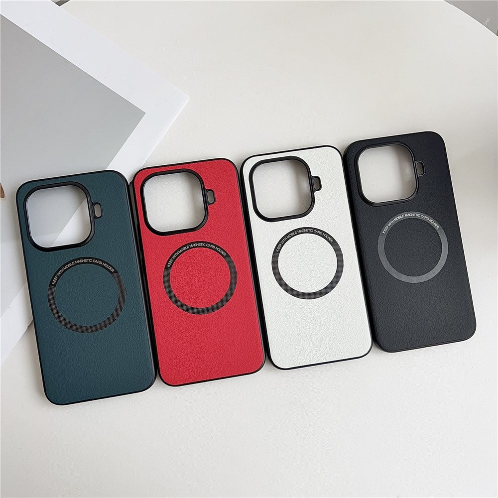 For Xiaomi 15T Pro Magnetic Case Anti-Drop PU Leather + PC Cover