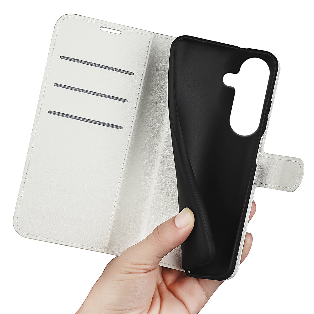 For Samsung Galaxy S26 Case Litchi Texture Shockproof Leather Wallet Phone Cover