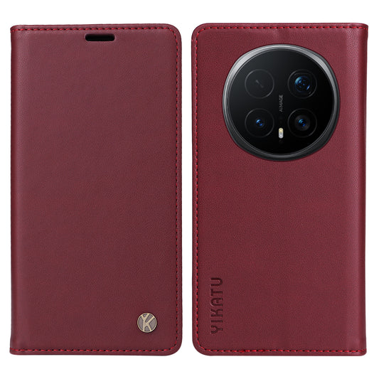 Honor Magic8 Pro 5G Handyhülle – YIKATU Handyhüllen Magnetverschluss PU-Leder