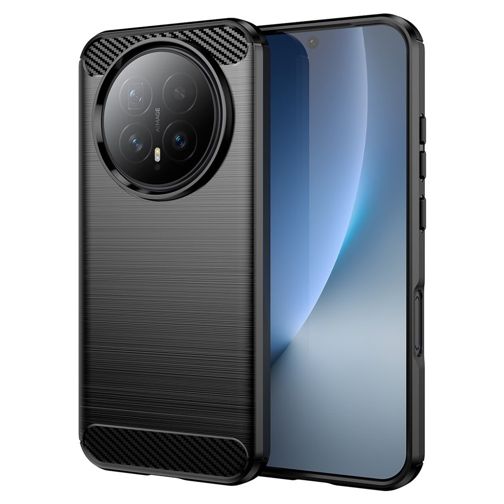 For Honor Magic8 5G Case Protective Phone Cover Carbon Fiber Texture Brushed