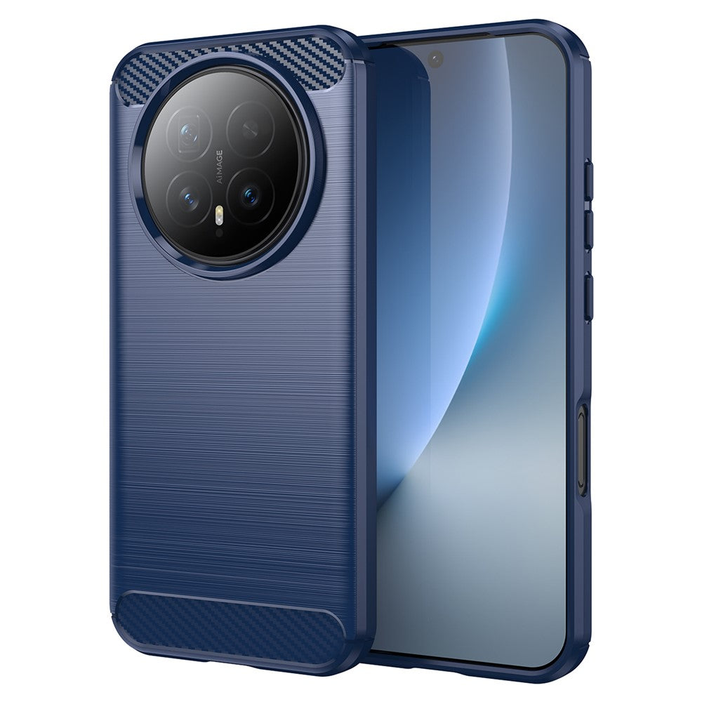 For Honor Magic8 5G Case Protective Phone Cover Carbon Fiber Texture Brushed